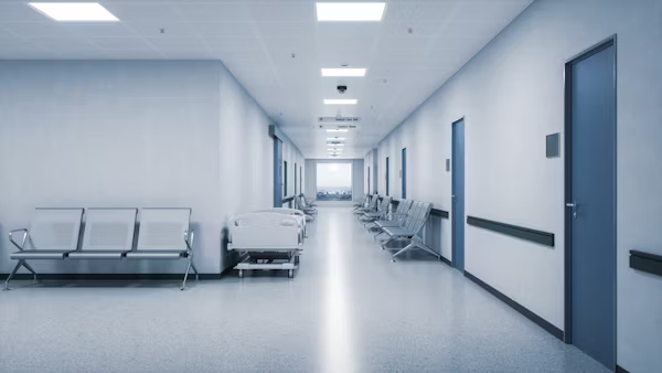 healthcare background light